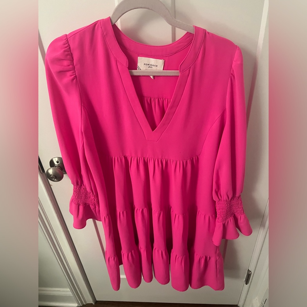 Pomander Place Fuchsia Dress Size Medium